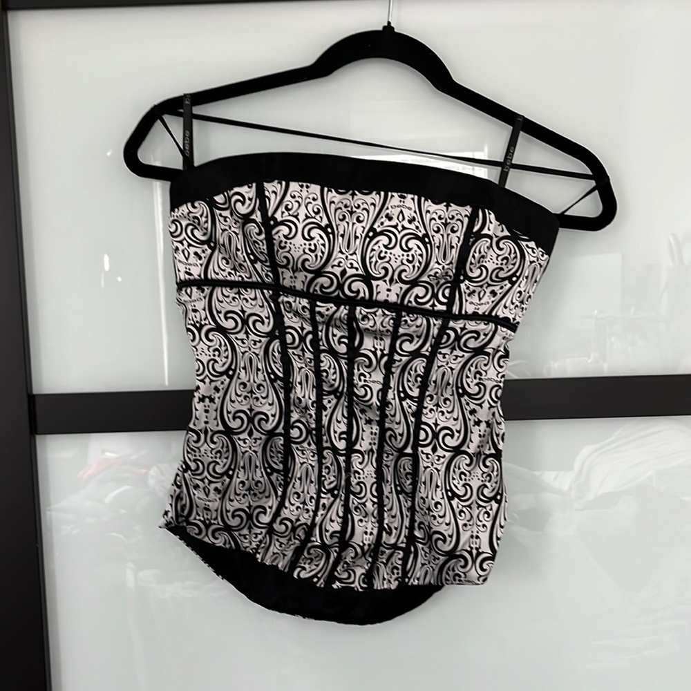 Bebe Padded corset top